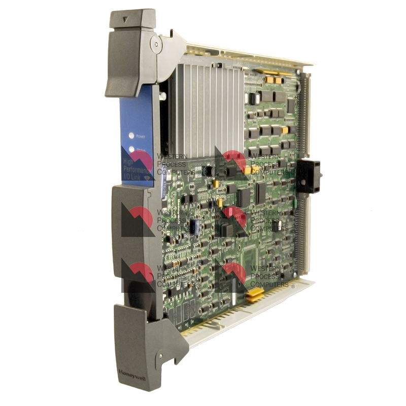 Honeywell High-Performance I/O Link Card (51309276-150). The HPM I/O Link module is the HPM's interface to its I/O subsystem, and up to 40 IOPs.