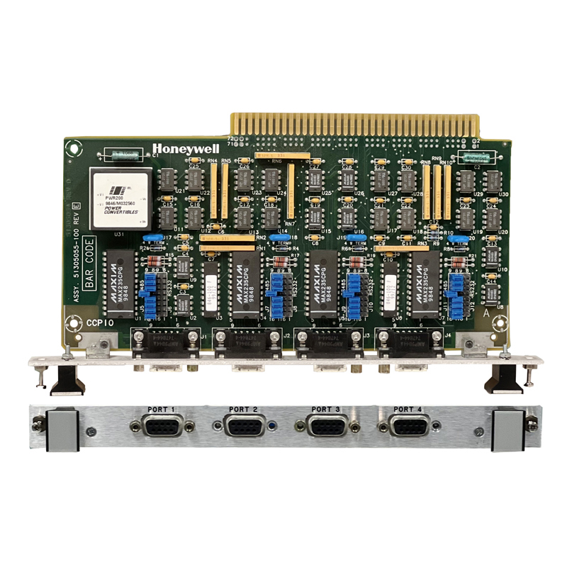 The Honeywell 51305055-100 is the Communication and Control Processor (CCP) I/O for the Honeywell Communication Link Module (CLM)