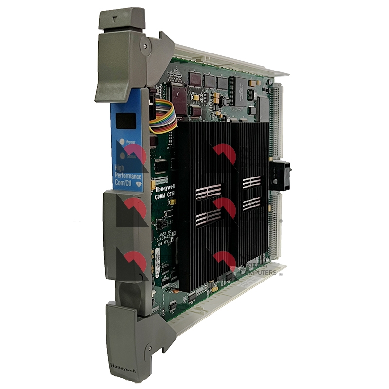 The HPM Communication and Control Processor (51403422-150) performs the network communication functions of the HPM.